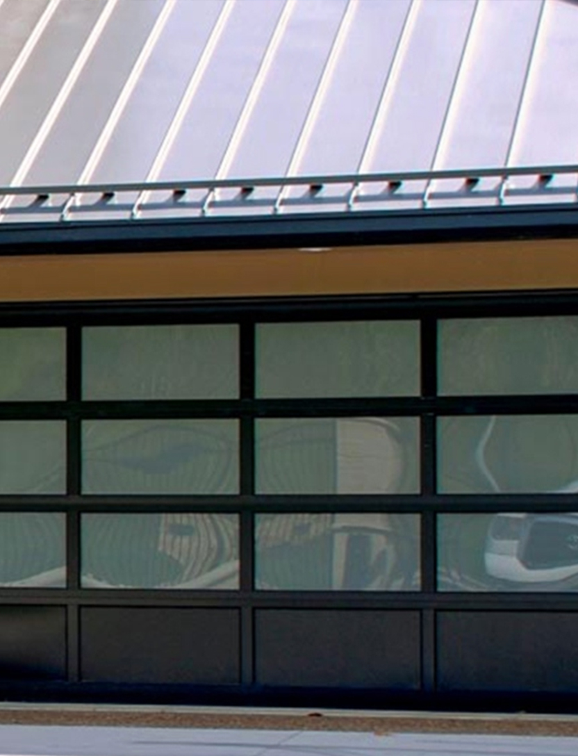 Glass Garage Door view 3
