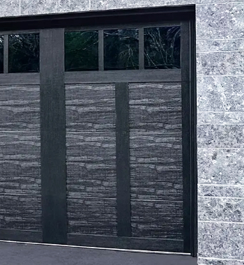 Solid Wood Garage Door view 4