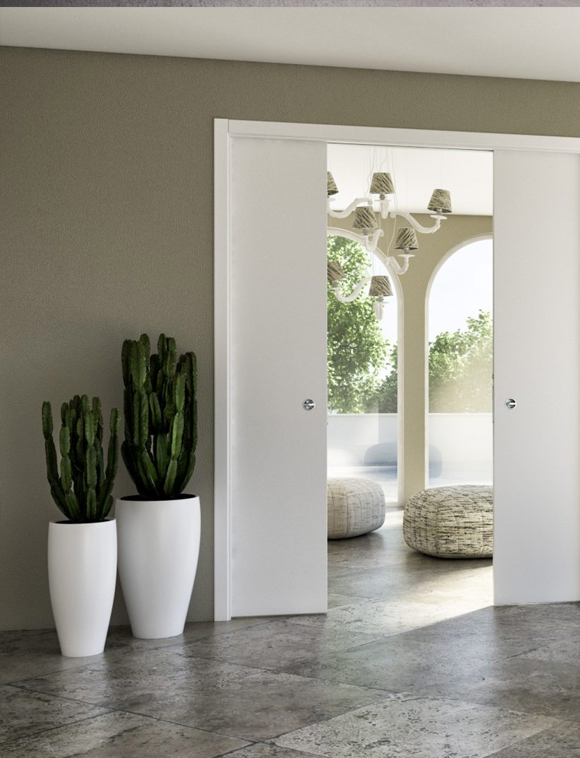 Pocket Door White Painting view 3