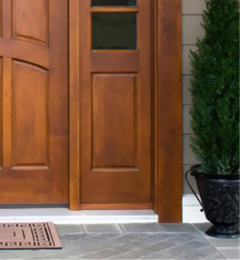 Solid Wood Door With Glass view 4