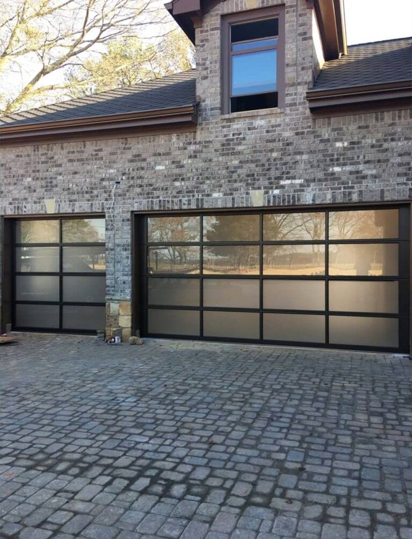 Glass Garage Door view 3