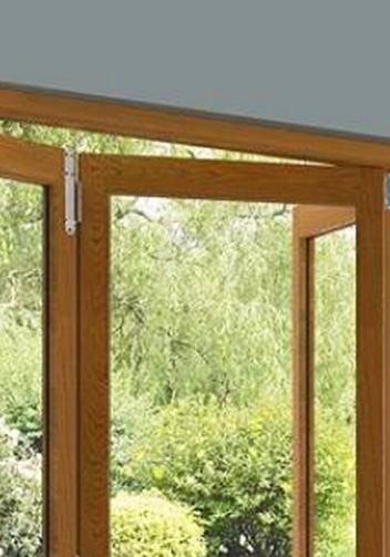 Interior Bi-folding Door Clear Glass