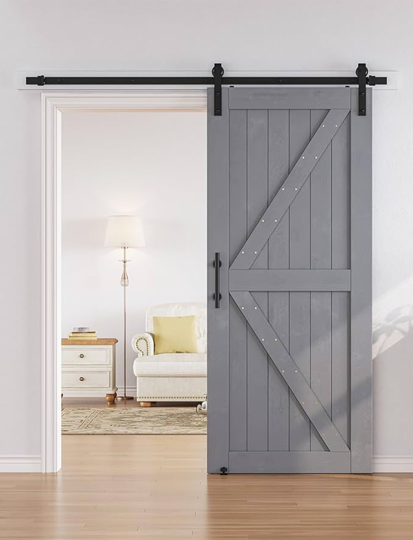 Barn Door Painting Finish view 3