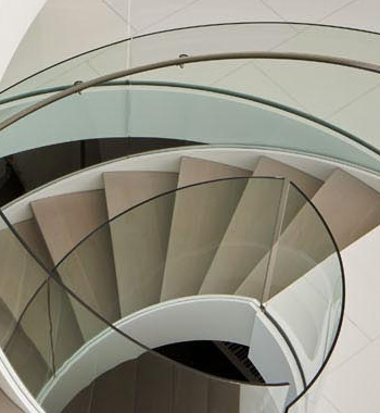 Curved Staircase view 4