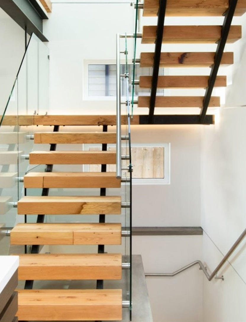 Central Beam Staircase view 3