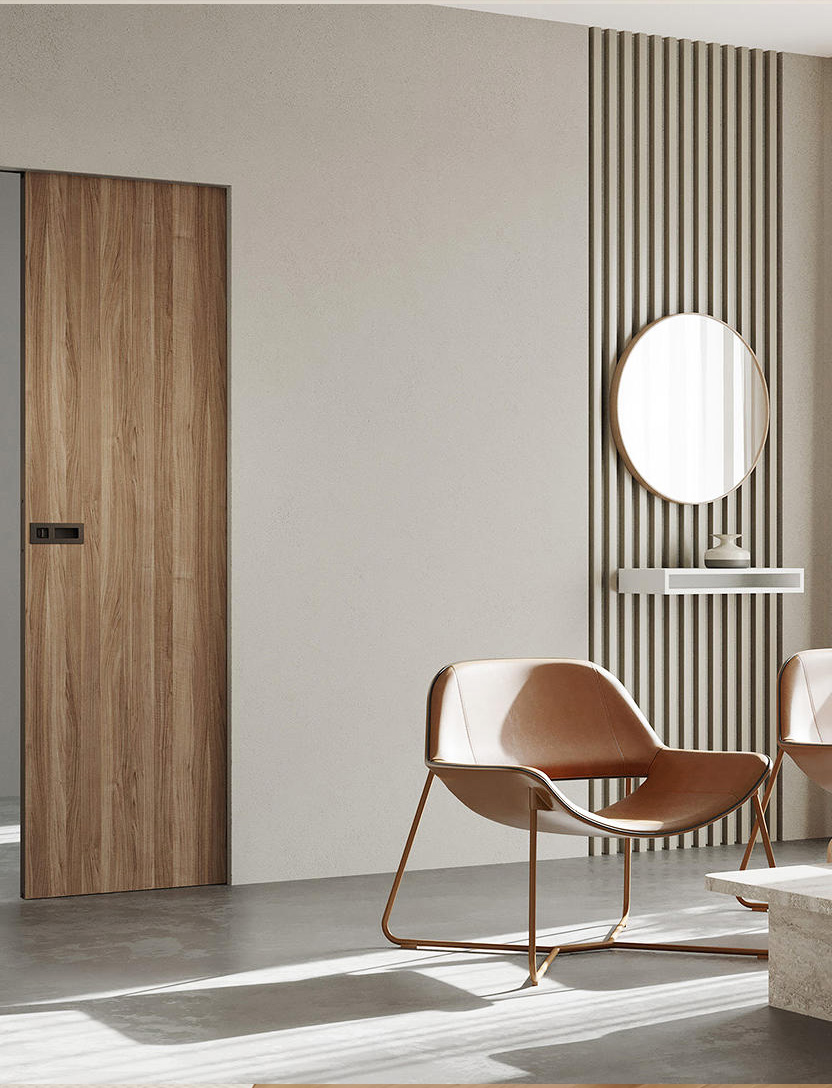 Pocket Door Wood Grain view 3