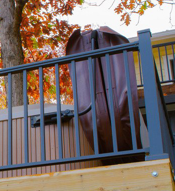 Aluminum Post Railing view 4