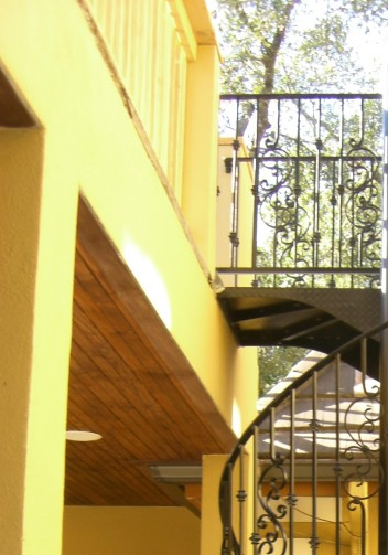 Outdoor Carbon Steel Staircase