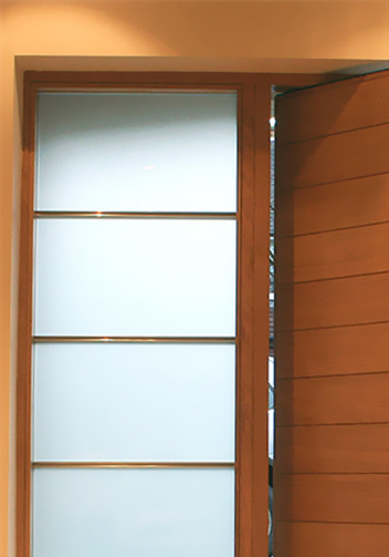 Solid Wood Pivot Door