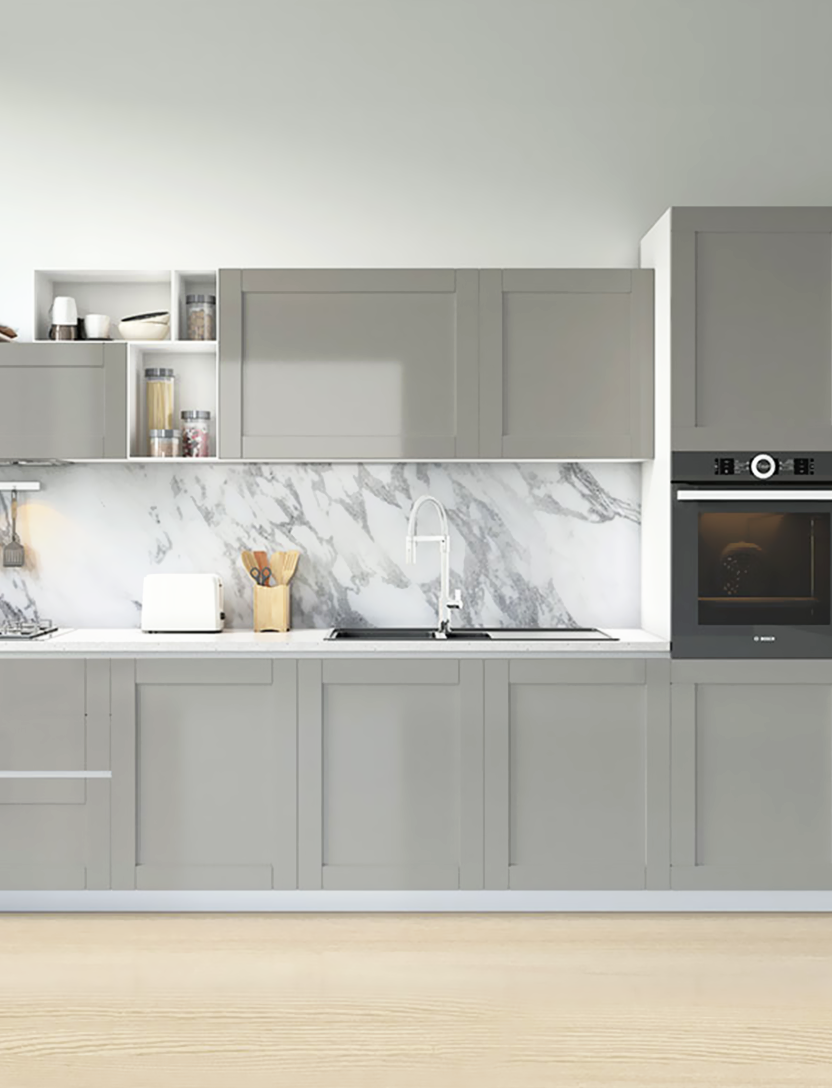 Aluminum Kitchen Cabinet view 3