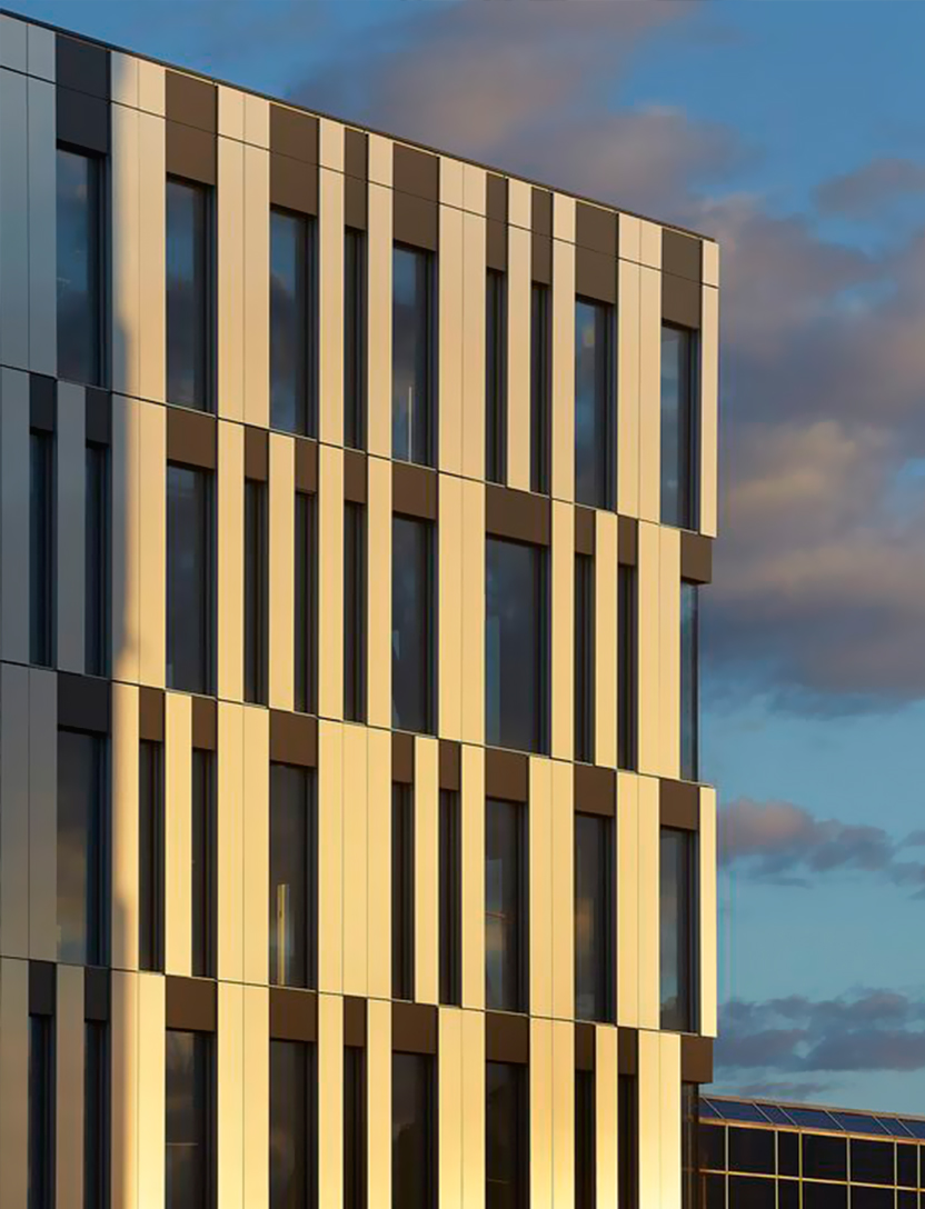 Metal Panel Curtain Wall view 3