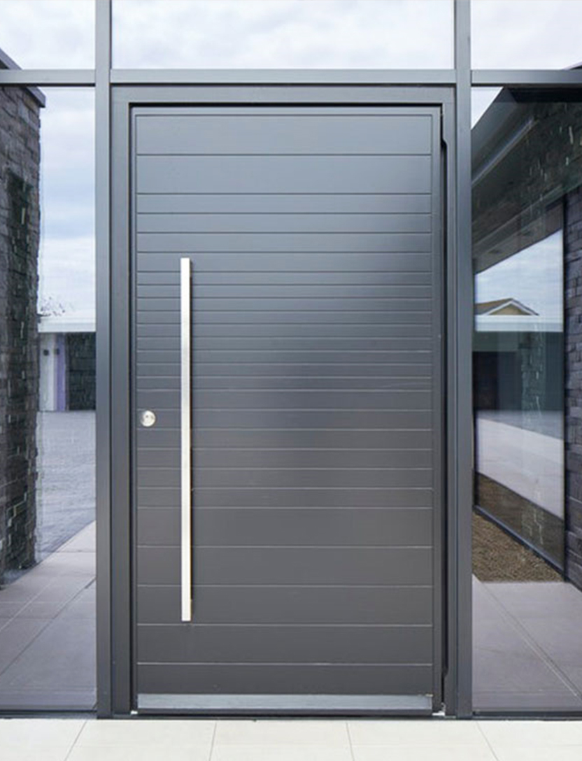 Steel Door With Long Handle view 3
