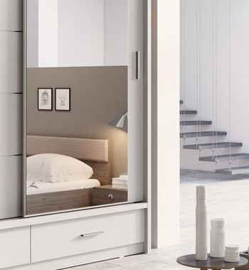 Wardrobe (Mirror Door) view 4