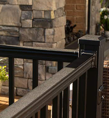 Aluminum Post Railing view 4