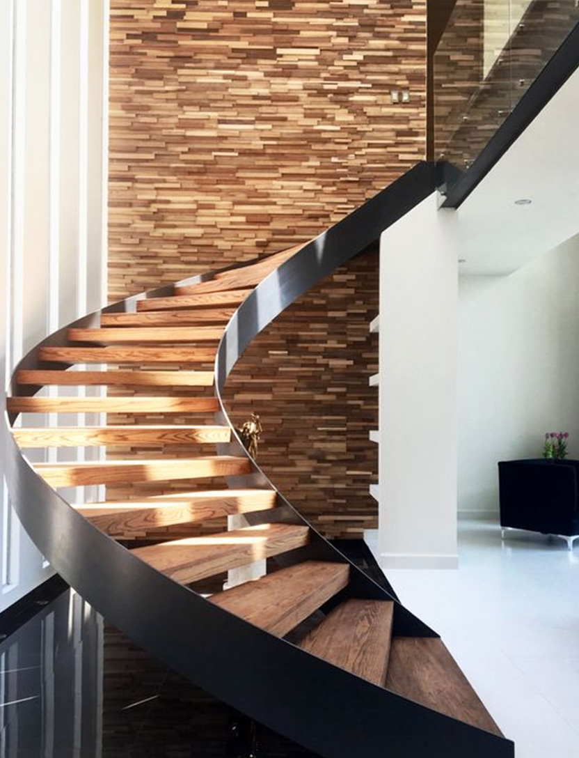 Curved Staircase view 3