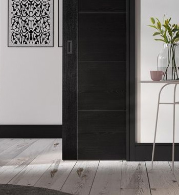 Pocket Door With Groove view 4