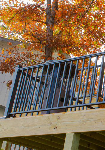 Aluminum Post Railing