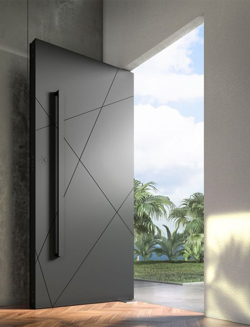 Steel Door With Pivot view 3