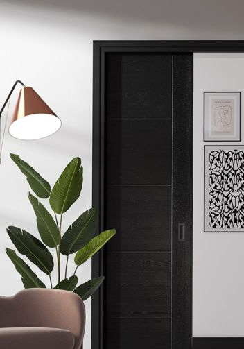 Pocket Door With Groove
