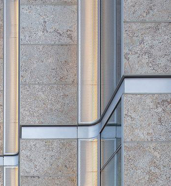 Stone Panel Curtain Wall view 4