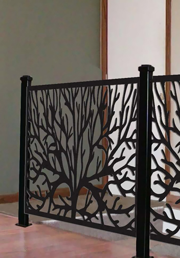 Laser Cutting Fence