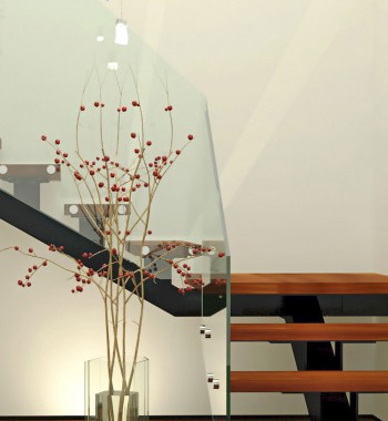 Central Beam Staircase view 4