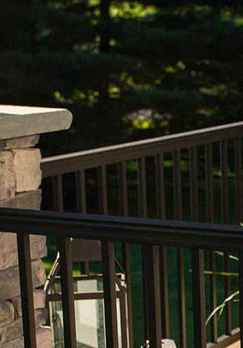 Aluminum Post Railing