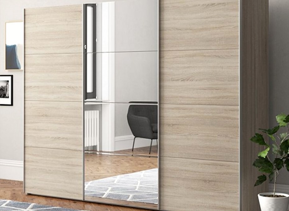 Wardrobe (Mirror Door) view 2