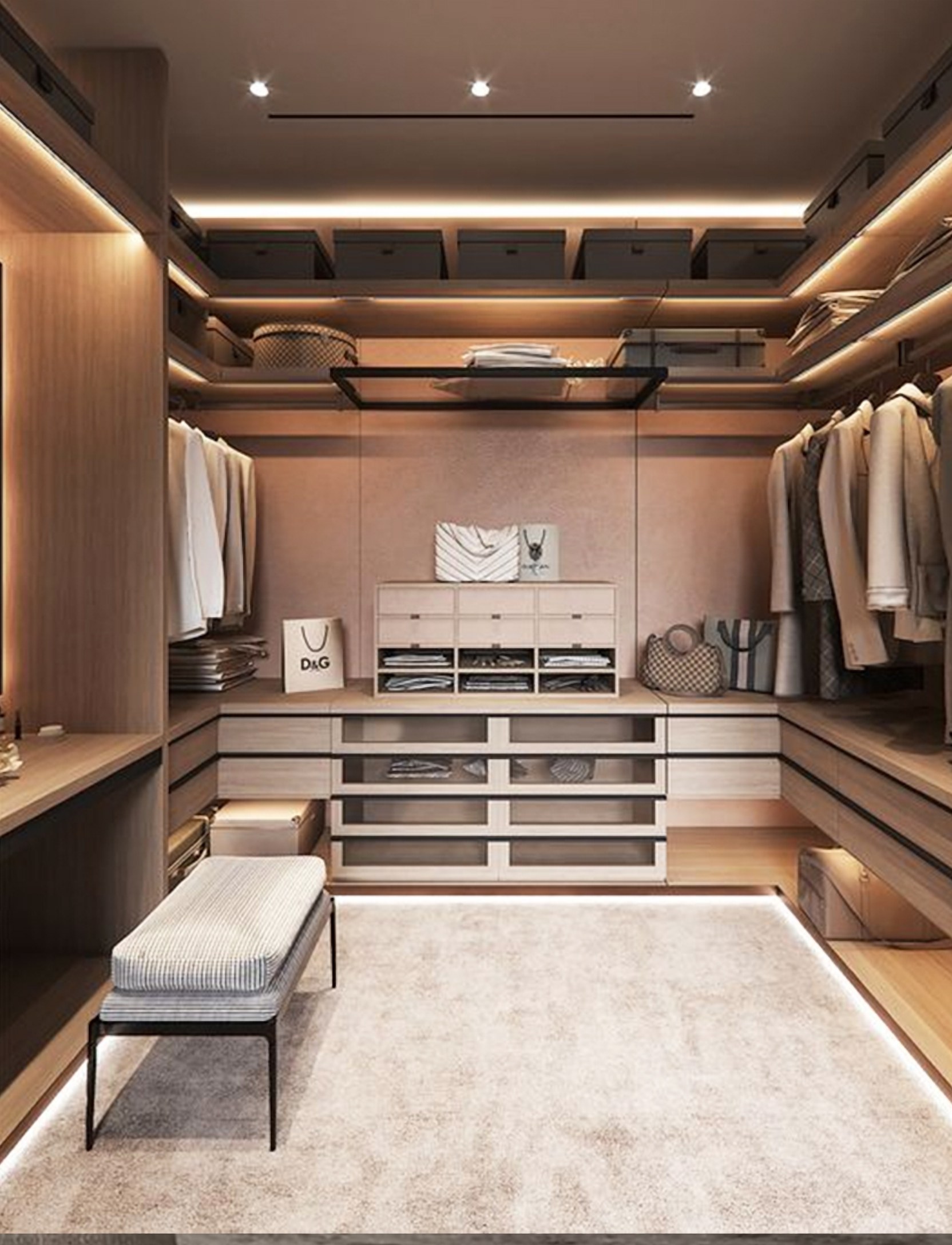 Walk in Closet (Without Door) view 3