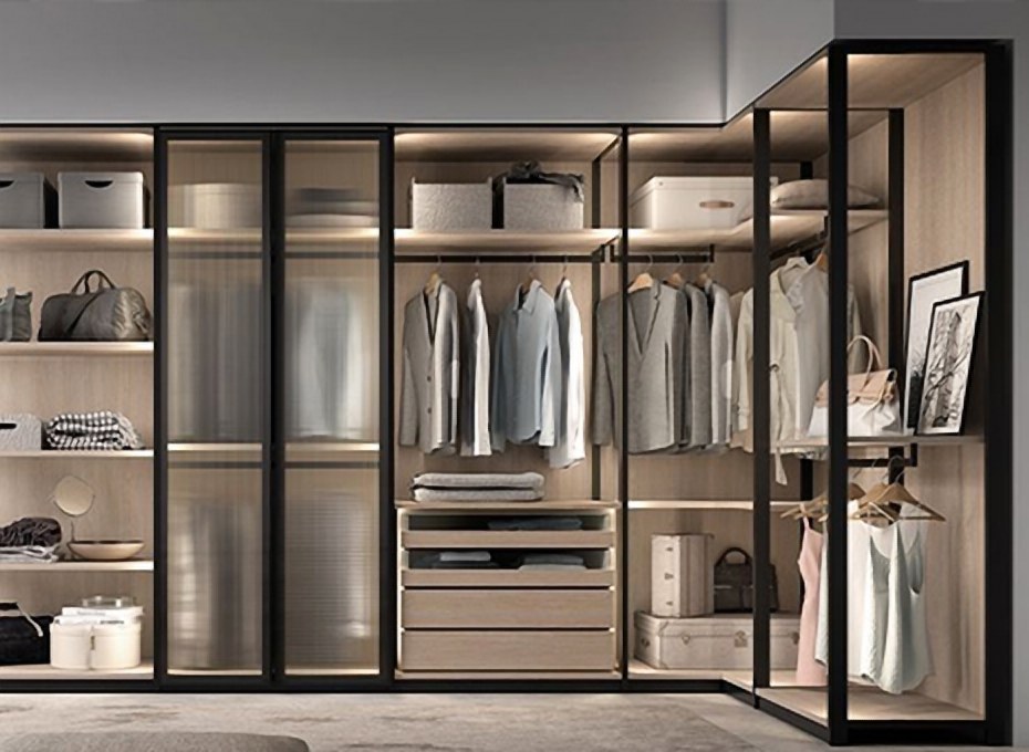 Walk in Closet (Aluminum Glass Door) view 2