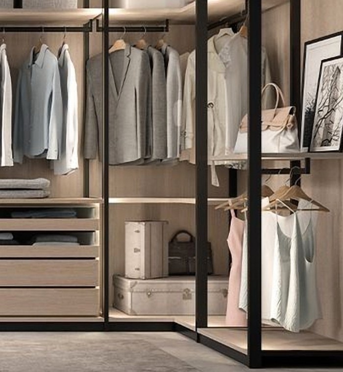 Walk in Closet (Aluminum Glass Door) view 4