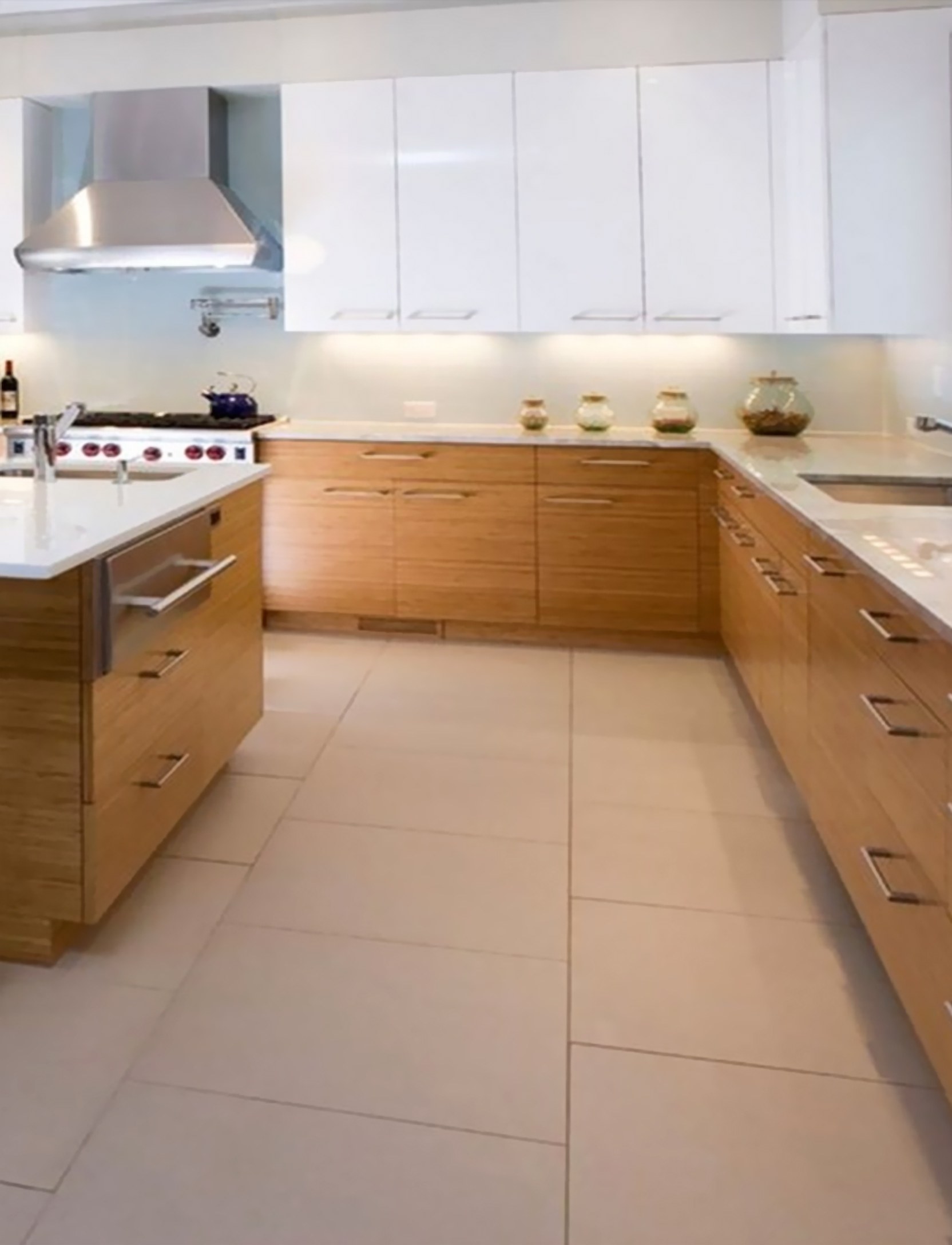 Timber Venner Finish Kitchen Cabinet view 3