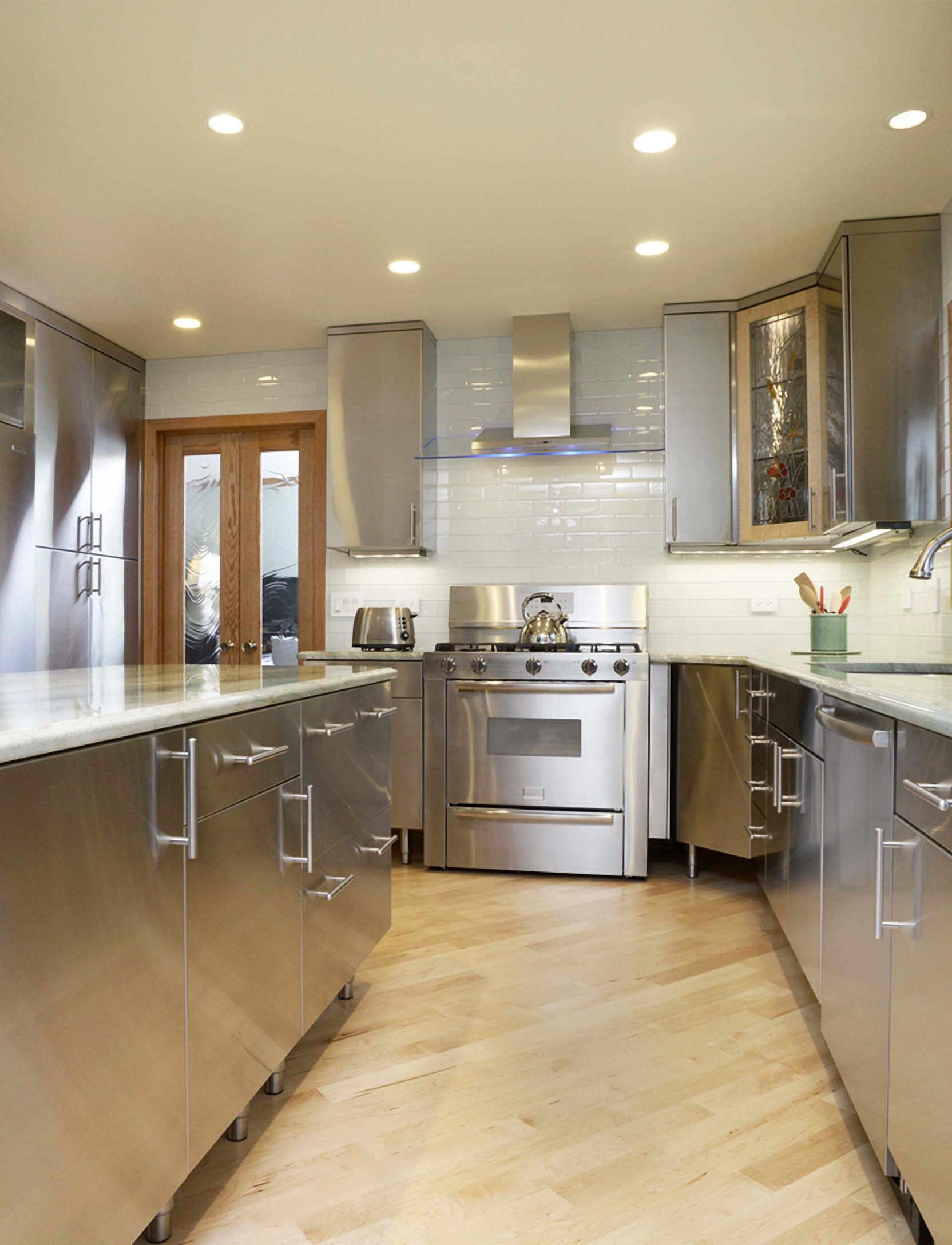 Stainless Steel Kitchen Cabinet view 3